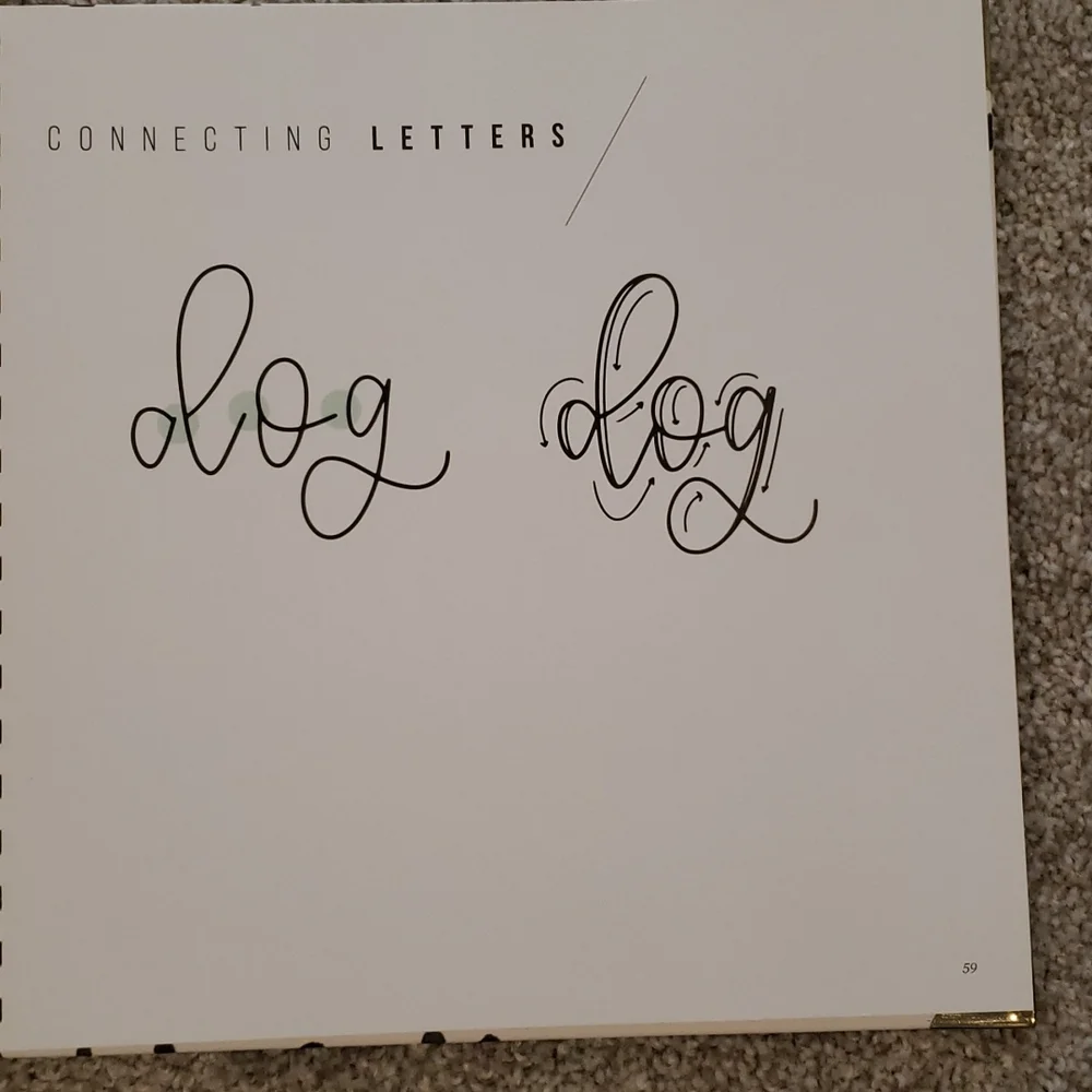Hand Lettering 101 Book - Picture 3 of 5